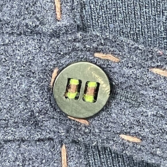 I.Q.U. Blue Boiled Wool Tailored Jacket Blazer Women’s 16 EU 44 Artisan Stitch - Picture 13 of 16